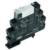 TRS 120VUC 1CO 16A Moduł przekaźnikowy, 120 V UC ±10 %, Zielona dioda LED, Prostownik, 1 zestyk przełączny (AgNi) , 250 V AC, 16 A, złącze śrubowe, Przycisk testowy: Nie /10szt./ 1479730000 WEIDMÜLLER