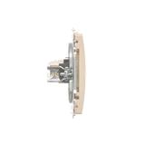 Simon Basic Gniazdo HDMI + RJ45 kat.6. beż BMGHRJ45.01/12 KONTAKT
