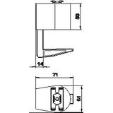 DBZ-BZ40, Zacisk mocujący, rozp. 8-40 mm