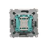 Simon Basic Łącznik dwubiegunowy 10A 250V szybkozłączka zielony BMW2.01/33 KONTAKT