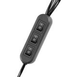 Potrójna lampa podłogowa GRACE 3P 3xE27 max.3x18W 192cm czarny LS-5/B ORNO