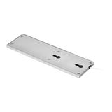 PLANA lampka podszafkowa LED 4W, 240lm, 4000K, z włącznikiem bezdotykowym, szara AD-OM-6476L4/G/SW ORNO