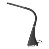 Lampka biurkowa z budzikiem DOLOMIT LED 5W 400lm 4000K czarna VIRONE