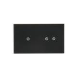 Simon 54 Touch Panel dotykowy S54 Touch 2 moduły 1 pole dotykowe + 2 pola dotykowe poziome zastygła lawa DSTR212/73 KONTAKT