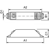 HF-M BLUE 124 LH TL/TL5/PL-L 230-240V Statecznik elektroniczny