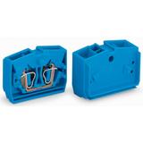 złączka końcowa 4-przewodowa 2,5 mm2 niebieska z mocowaniem śrubowym