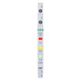 Lampka kontrolna zasilania z zabezpieczeniem 1/3S 3xLED - 3 kolory LK-BZ-703K F&F