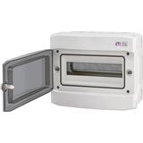 Rozdzielnica natynkowa 1x12 IP65 drzwi transparentne ECH-12PT 001101062 ETI
