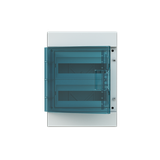 Obudowa MISTRAL65 drzwi przeźroczyste 24M z listwą N+PE