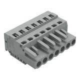 Gniazdo MCS‑MIDI Classic 7‑biegunowe szare raster 5mm 231‑107/026‑000 /50szt./ WAGO