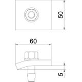 KWH/5, KĄTOWNIK ZACISKOWY KWH/ H 5 MM
