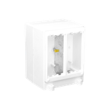 Simon Connect Miniwieża 4-modułowa z ramką 8x K45 czysta biel