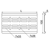 BL/BLO100 Blacha łącznikowa 1,0 mm