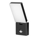 ENID LED 10W, oprawa ogrodowa z czujnikiem ruchu PIR, 800lm, IP65, 4000K, czarna