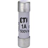 Wkładka topikowa cylindryczna CH10x38 gG 1A 500V 002620000 ETI