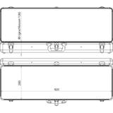 Kufer z tworzywa sztucznego na wskaźnik napięcia, pusty, 920 x 280 x 120 mm