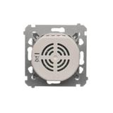 Simon 54 Ściemniacz naciskowy i zdalnie sterowany 20–500 W srebrny mat