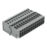 X-COM wtyk 12-biegunowy szary raster 5 mm /25szt./ WAGO