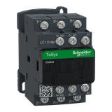 Stycznik mocy TeSys D [AC-3] 18A 3P 1Z 1R cewka 220VAC  LC1D186M7 Schneider