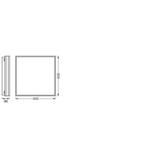 Oprawa SMART+ WIFI ORBIS MAGNET 450X450 TW BK