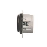 Simon 54 Ściemniacz naciskowy i zdalnie sterowany 20–500 W brąz mat