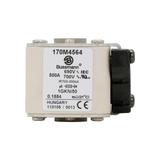 FUSE 500A 690V 1GKN/50 AR UC Wkładka szybka 500A AC 690V rozmiar 1 53x69x51 mm aR IEC UL, 170M4564 E