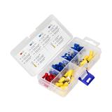 Zestaw końcówek kablowych oczkowych 120 szt. 25x1mm2 M4; 20x2,5mm2 M4; 20x2,5mm2,M5; 20x2,5mm2 M OR-