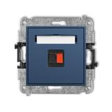 ICON Gniazdo głośnikowe pojedyncze navy blue 64IGG-1 KARLIK