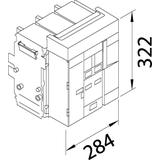 ACB HW1 66kA 1000A 3P Wyłącznik wysuwny do wyzwalacza sentinel Energy HW1E310DE HAGER