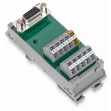 moduł przejściowy z gniazdem D-Sub-Min 25-biegunowy