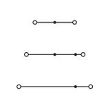 złączka trzypiętrowa L/L/L 2,5 mm2 szara