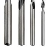 Wiertła do betonu 4-10 mm, zestaw 4 szt., końcówka motylkowa