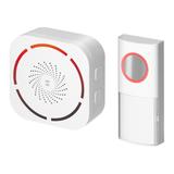 TULO AC, dzwonek bezprzewodowy sieciowy, learning system, 36 dźwięków, 150m, biały