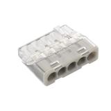 Złączka samozaciskowa bezgwintowa MINI PC215S transparentny