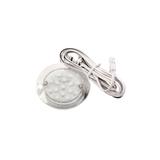 OPRAWA LEDOWA WPUSZCZANA SERENA, 12V, 15 LED, CIEPŁY BIAŁY, PRZEŹROCZYSTA