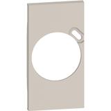 LIVING NOW - PLAKIETKA GNIAZDA 2P+Z + USB - 2 MODUŁY - PIASKOWY BEŻ, Bticino