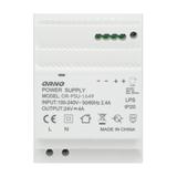 Zasilacz na szynę DIN 24VDC, 4A, 100W, szerokość 4 moduły OR-PSU-1649 ORNO