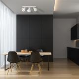 MILAGRO Lampa sufitowa OVAL WHITE 3xE27