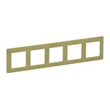 VALIF:RAMKA X5 LIMONKOWY, Legrand