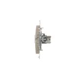 Simon 54 Gniazdo HDMI podwójne złoty mat DGHDMI2.01/44 KONTAKT