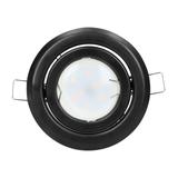 SUTRI RM ramka dekoracyjna oprawy punktowej MR16/GU10 max 50W okrągła regulowana czarna AD-OD-6176/B