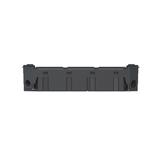 tehalit.GB-EG Puszka montażowa poczwórna 45x45mm PC-ABS czarny GTVR400 HAGER