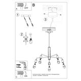 Sollux Żyrandol DUOMO 5 SL.0304