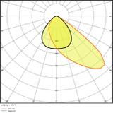 Naświetlacz FLOOD LED AREA 72W 840 ASYM 48x92 black