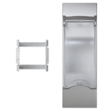 Simon Connect Płytka 45x135mm (3x K45) z pokr. do aparatury modułowej 2-pol. kanały Ofiblok ALK aluminium KF03/8 KONTAKT