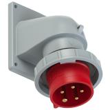 WTYCZKA TABLICOWA KĄTOWA TURBO TWIST 16A 3P+Z+N 400V 50/60Hz 6h IP67 (KOŁNIERZ 90X100, ROZSTAW ŚRUB