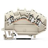 topJob złączka 3-przewodowa 2,5 mm2 jasnoszara