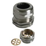 Dławnica mosiężna  EMV niklowane PG 16