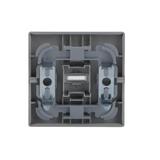 FUTURE Klawisz z symbolem „dzwonek” Do przycisku zwiernego aluminiowo srebrny