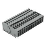 X-COM wtyk 14-biegunowy szary raster 5 mm /15szt./ WAGO